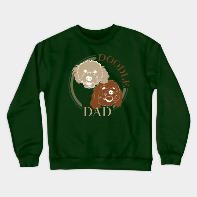 Doodle Dad Crewneck Sweatshirt by The Wagging Willow